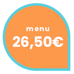 Menu à 26.50€